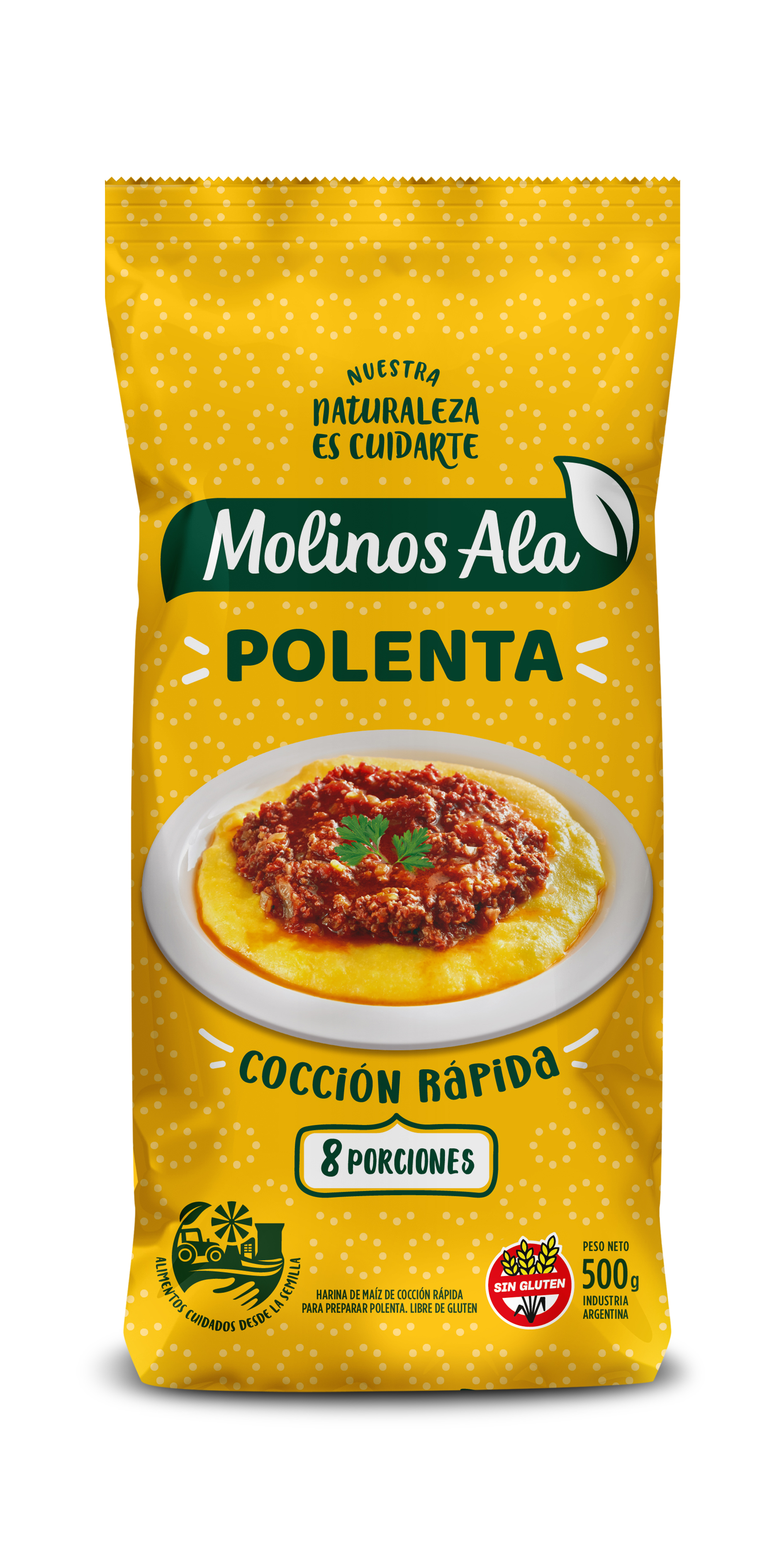 Molinos Ala Polenta Cocción Rápida